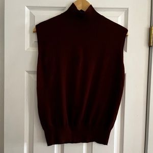 Ann Taylor Sleeveless Mock Neck Top
